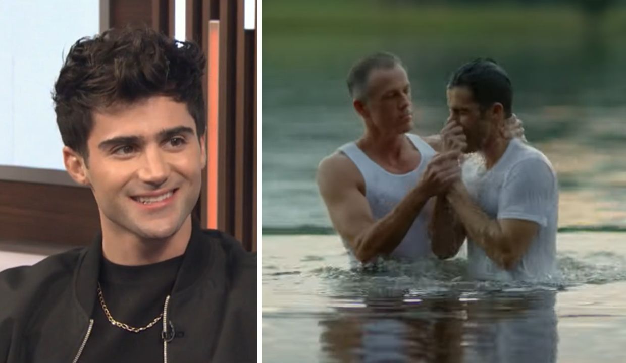 Hollywood Actor Inspired by Faith-Based Movie Role, Gets Baptized on Set