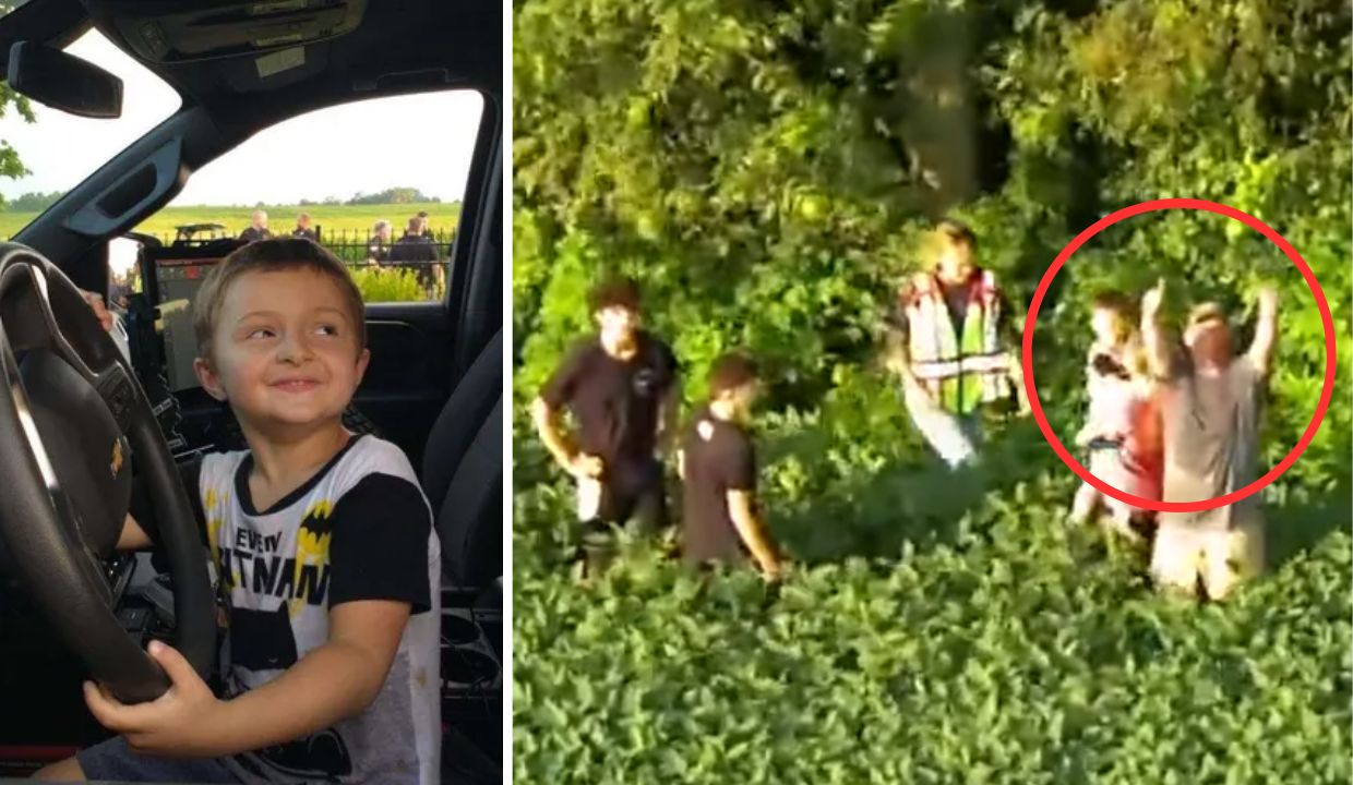 VIDEO: Touching Moment Missing Ohio Boy Is Rescued
