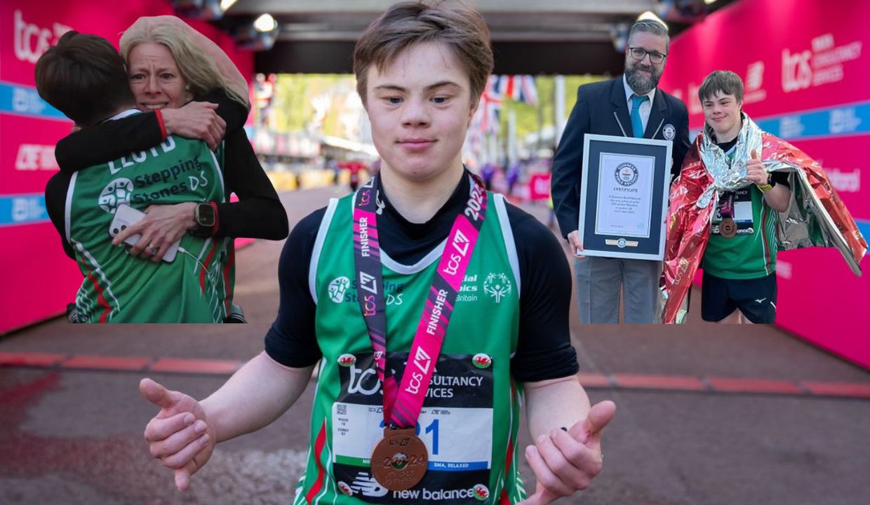 Teen With Down Syndrome Sets World Record with Marathon Finish: ‘Anything Is Possible’